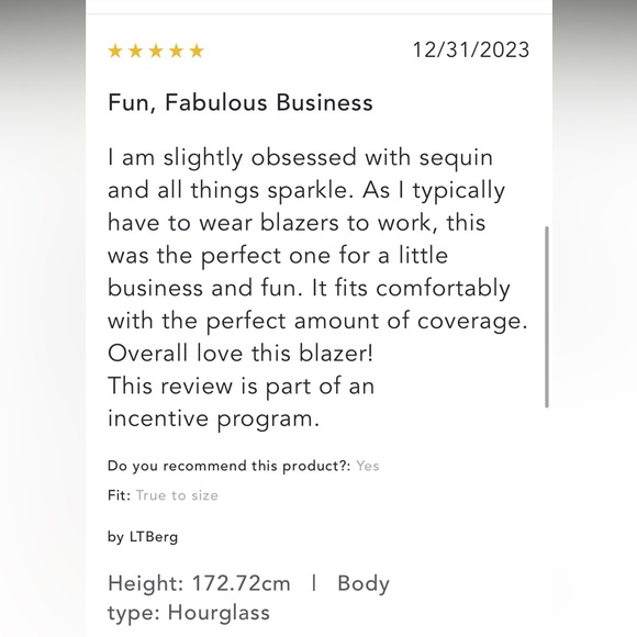 🌟SOLD ⭐️ Anthropologie NWT Eva Franco Sequin Blazer size M. - Picture 10 of 16